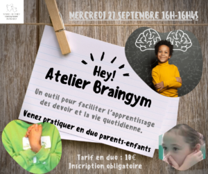 Atelier braingym - Coach parental - Atelier parent - Marie-Audrey Boisard